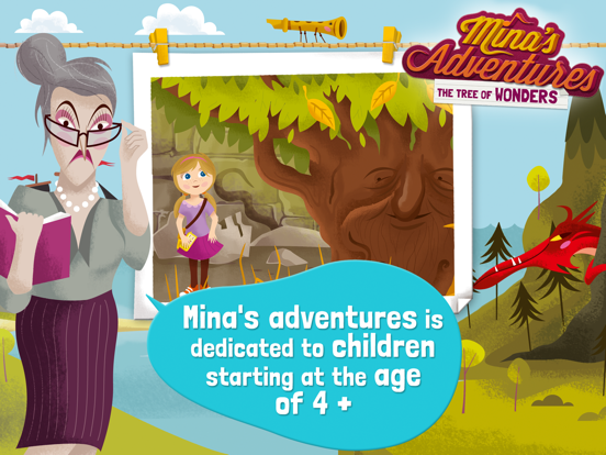 Mina's Adventures iPad screenshot 5 - Book app