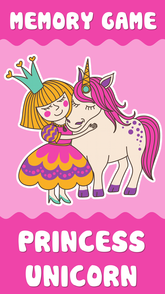 #1. Princess Unicorn Memory Games (iOS) โดย: Irina Schens