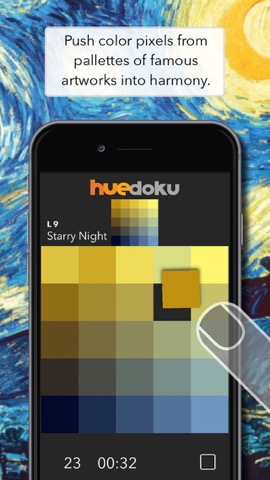 huedoku: original color puzzleのおすすめ画像1