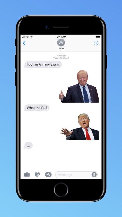Dump Trump for Messages