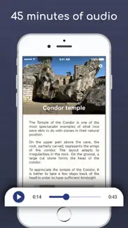 machu picchu audioguide iphone screenshot 3