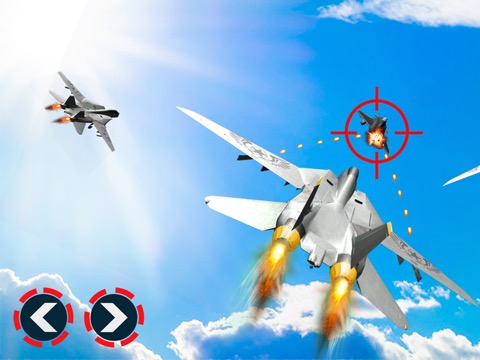 スカイファイター 3D: 飛行機ゲームのおすすめ画像2
