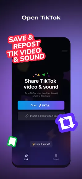 Game screenshot TiktoSave Repost & Save mod apk