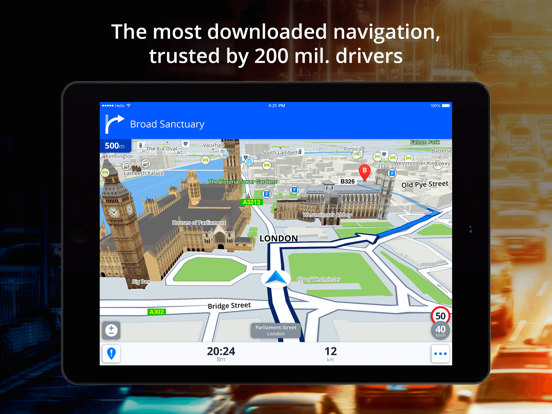 Screenshot #1 for Sygic GPS Navigation & Maps