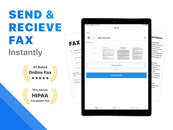 Fax App to Send Documents