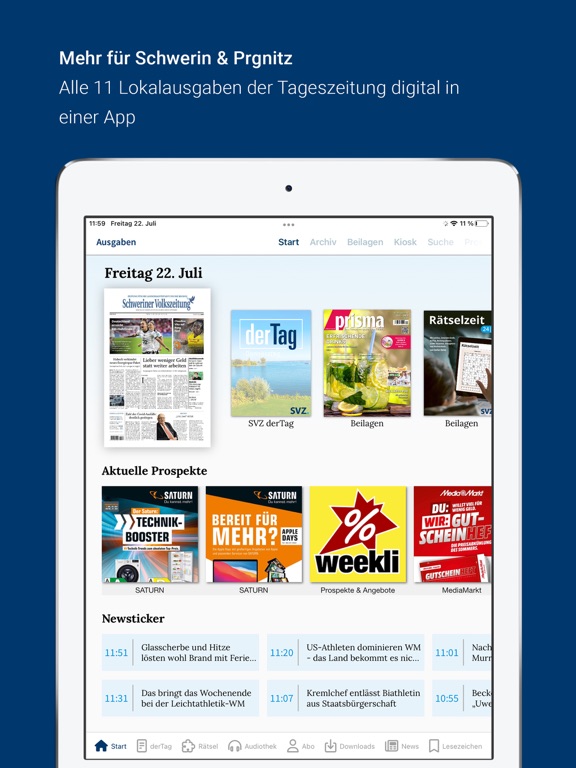 Screenshot #4 pour SVZ E-Paper