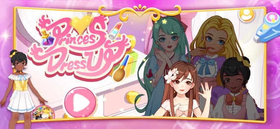 Princess Fashion MakeUp Gamesのおすすめ画像1