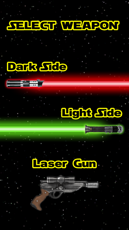 #1. Laser Saber and Guns simulator (iOS) 由: Mapoga IT Development SL