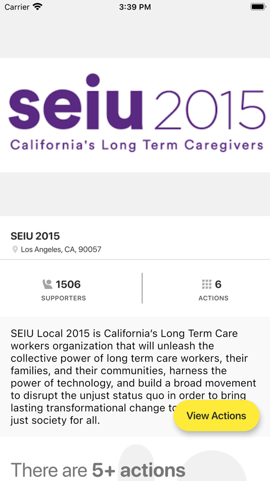 #2. SEIU 2015 Connect (iOS) 来自: Votercircle Inc
