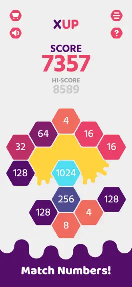 Game screenshot XUP - 2x Number Matching Game apk