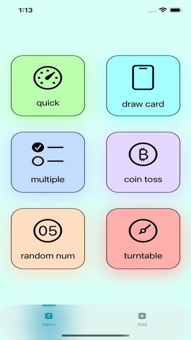 CardChoice Screenshot
