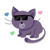 friendly cat and dog icon