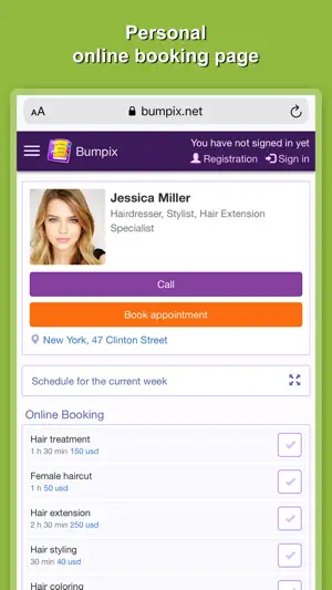 Bumpix: Appointment Scheduling screenshot 2