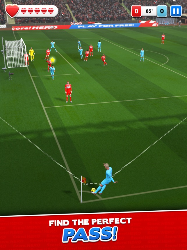 App Store Games on X: How does it feel to blast a game-winning goal inches  past the keeper's outstretched hands? Find out in Score! Hero 2 from  @firsttouchgames. Score:   /