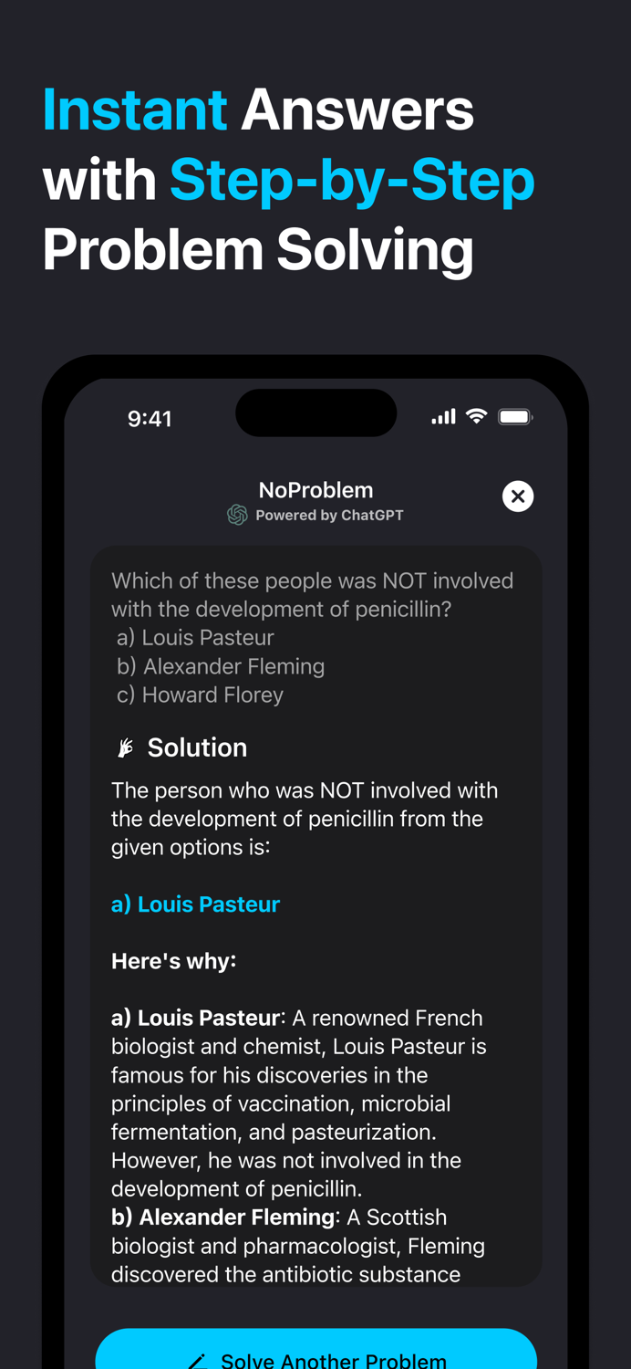 NoProblem AI Homework Helper