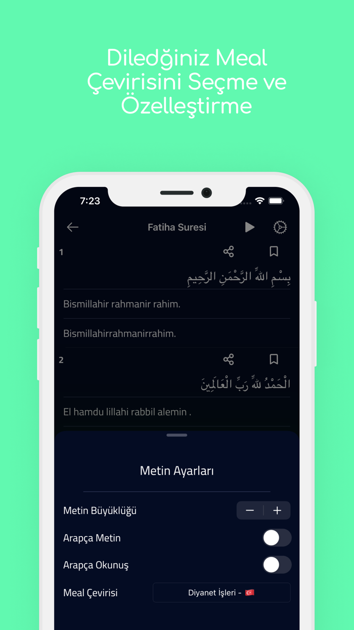İslam Işığım - Meal ve Ayetler