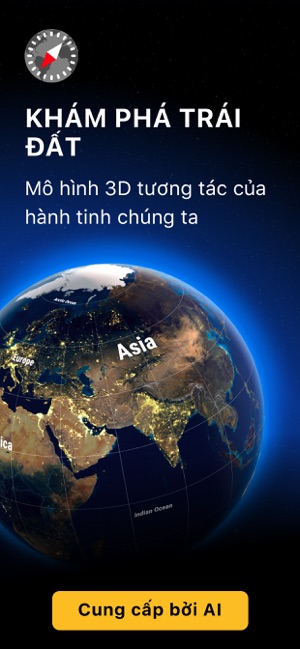 Globe 3D - Bản Đồ Vệ Tinh