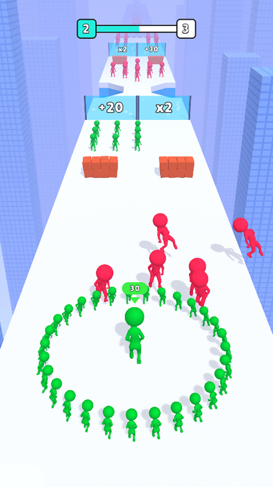 #1. Circles Run 3D (iOS) By: Fun Space Limited