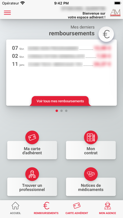 AMPLI Mutuelle Screenshot