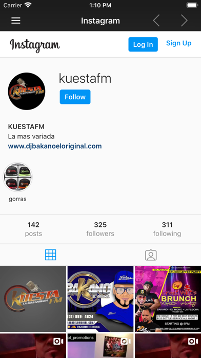 Kuesta FM Screenshot