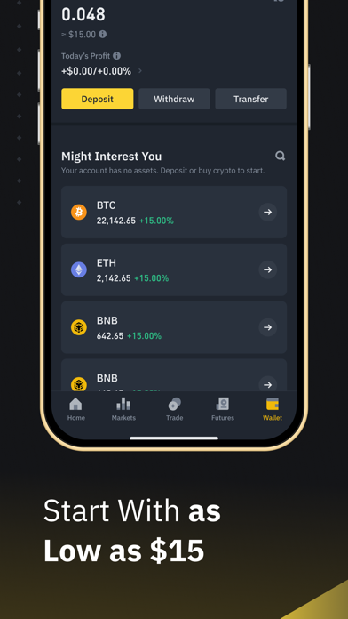 Binance: Buy Bitcoin & Crypto Screenshot
