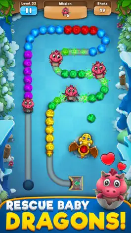 Game screenshot Marble Bubble Shooter Game apk