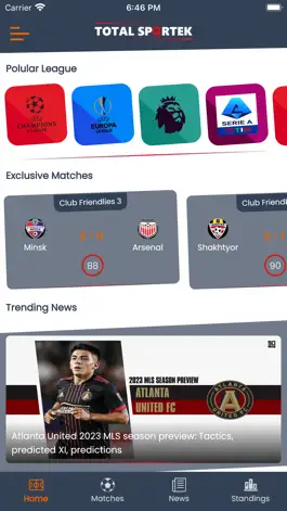 Game screenshot Live Football - Totalsportek apk