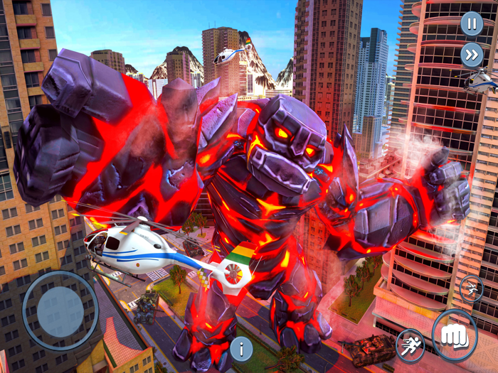 Super Giant Hero Destruction