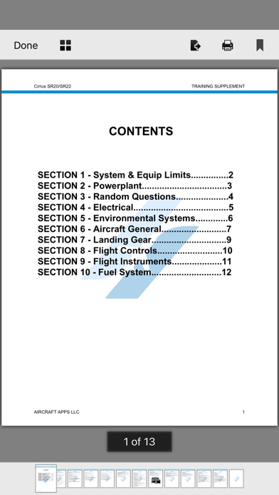 Screenshot 4 of Cirrus SR20/22 Checkride Prep App