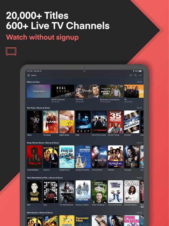 Screenshot #2 for Plex: Watch Live TV and Movies