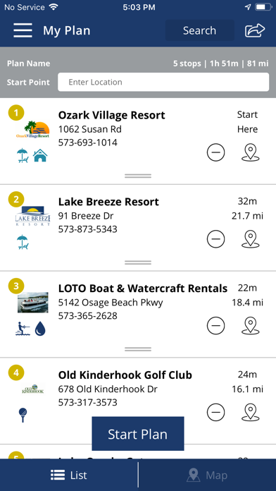 Visit Lake of the Ozarks Screenshot
