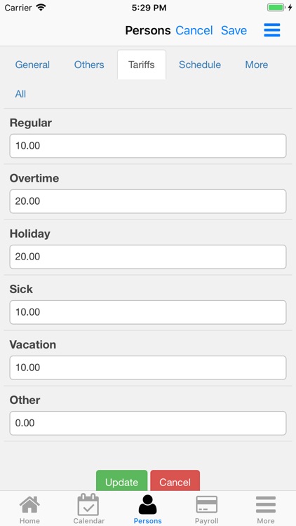 Nano Employee Timesheet screenshot-4