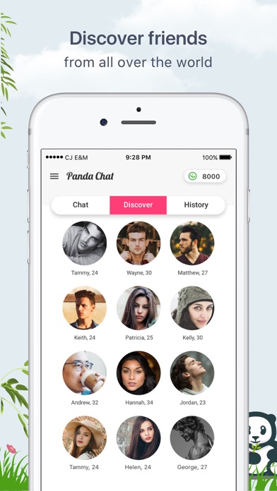 Panda Chat - Meet new people Screenshot