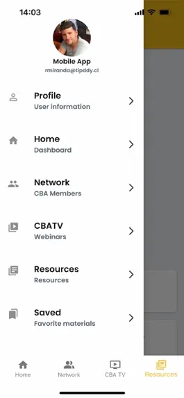Game screenshot CBA Connecting App hack