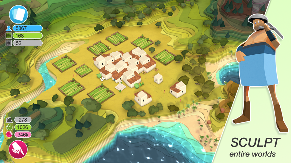 #1. Godus (iOS) Podle: 22Cans