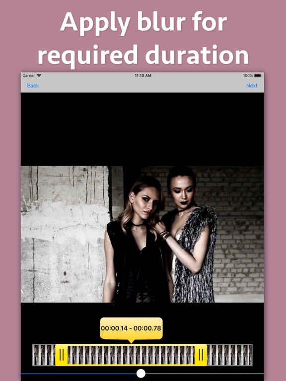 Screenshot #6 pour Video Blur Maker