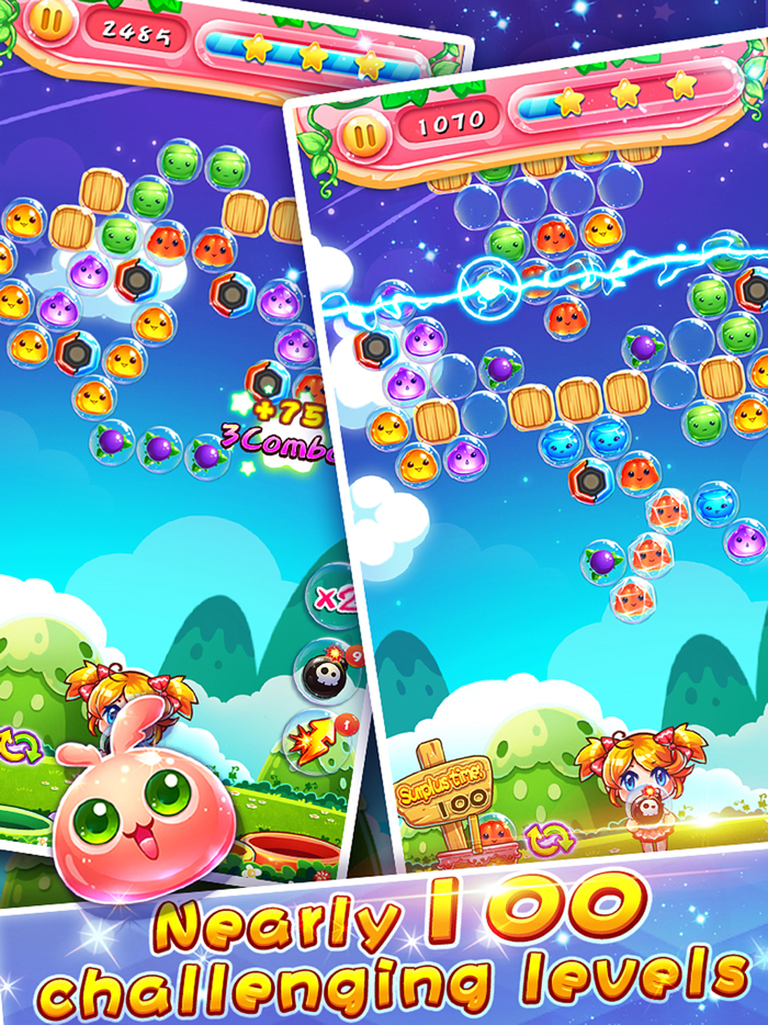 Bubble Shoot - with lovely pet