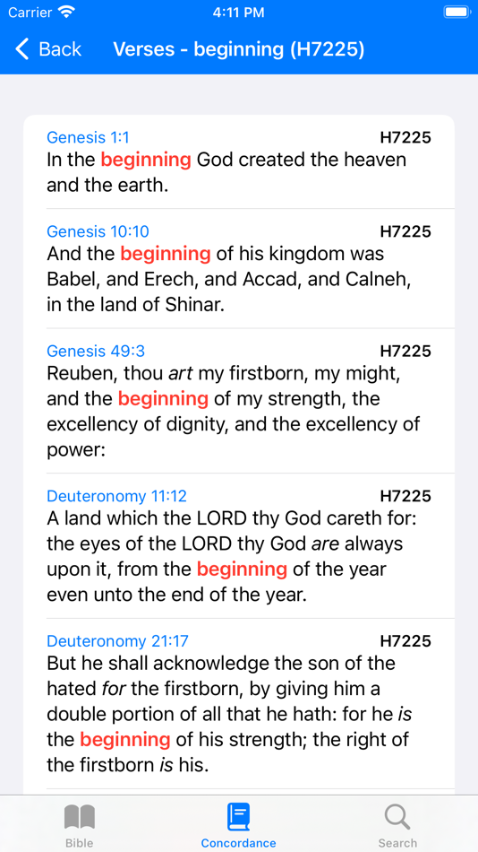 #3. Strong's Concordance 2 (iOS) 由: Glen Ramsay