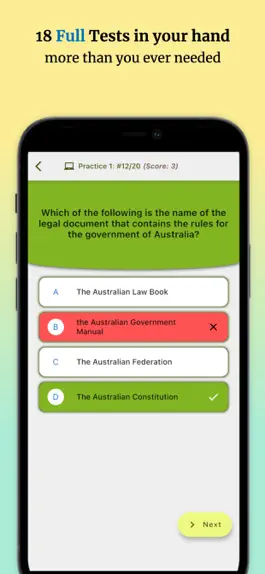 Game screenshot Aus Citizenship Test by ExamUp apk