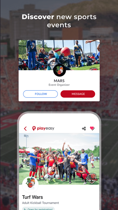 Playeasy: Sporting Events Screenshot