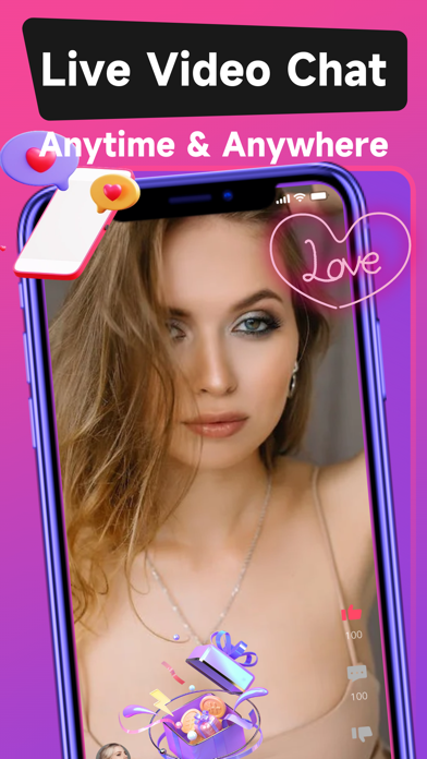 Flower - Live Video Chat Screenshot