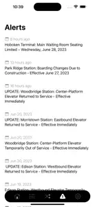 New Jersey Rail Departures screenshot #7 for iPhone