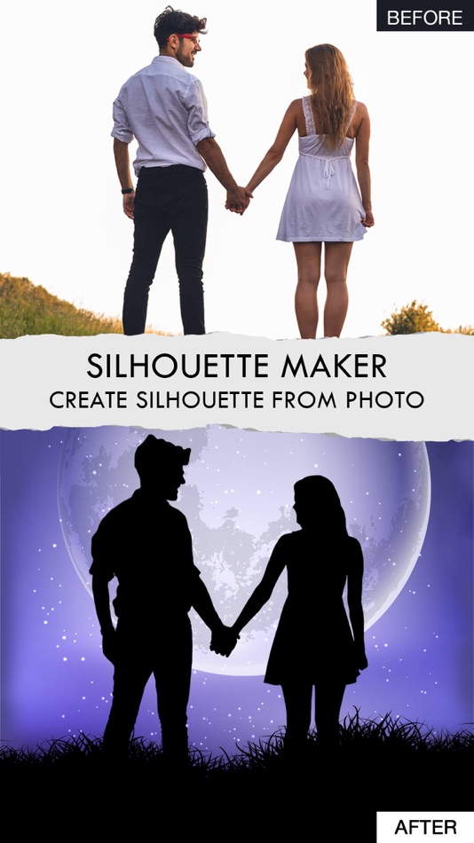 #1. Photo Silhouette Maker (iOS) By: Pankaj Kumar