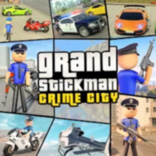 Stickman Mafia City Hero Games Icon