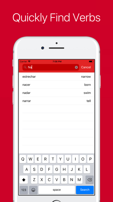 Spanish Verb Conjugator Pro Screenshot