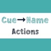 Cue Name - Actions icon