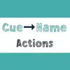 Cue Name - Actions contact information