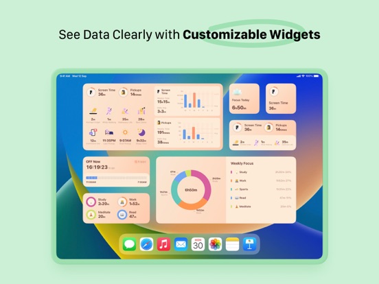 OffScreen: Screen Time Control iPad app afbeelding 3