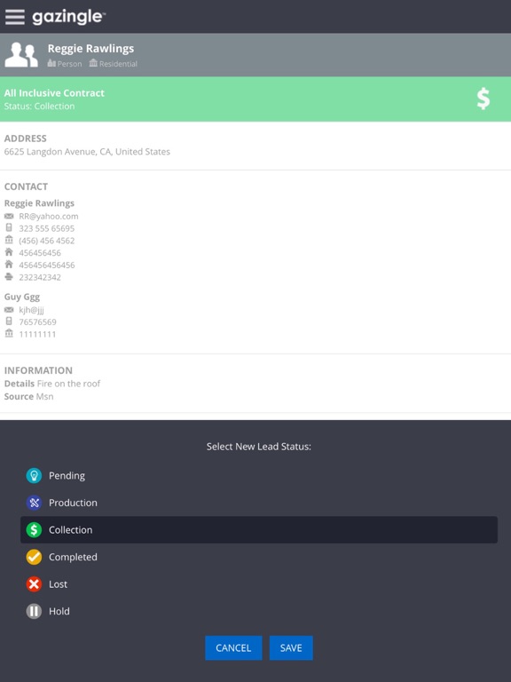 Gazingle iPad screenshot 3 - Productivity app