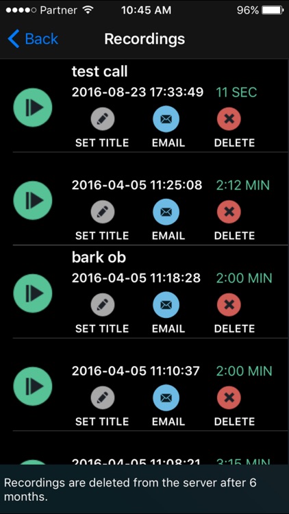 CallRec Lite - IntCall